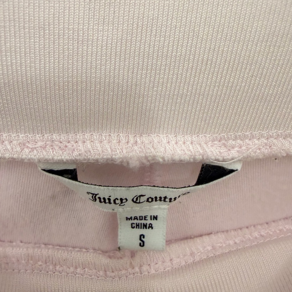 Juicy Couture Size S Light Pink Lounge Pants (Has some stones missing as pic) - Picture 11 of 14